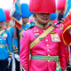 Royal guards attend the coronation.